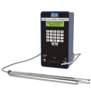 Kurz 2444 draagbare thermische flowmeter