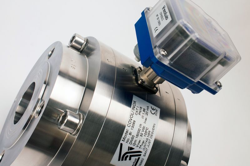 oscillerende piston flowmeter tecfluid intercontrol