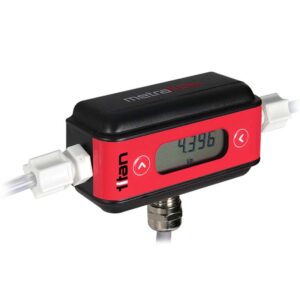 Titan metraflow ultra-puur water pfa ultrasone flowmeter
