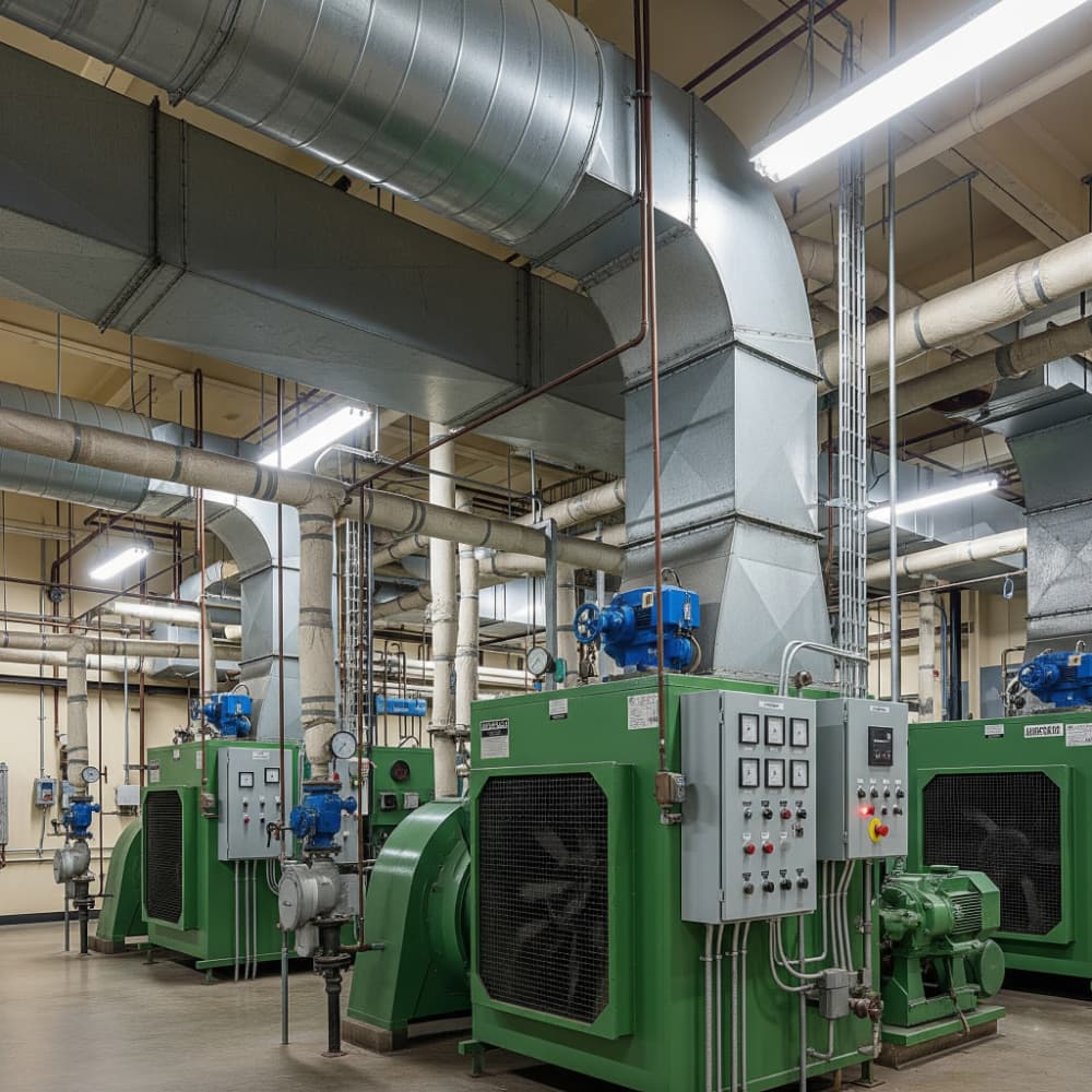 HVAC in gebouw - retrofit met ultrasone warmtemeters - intercontrol